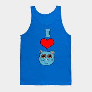 I Heart Cats Tank Top